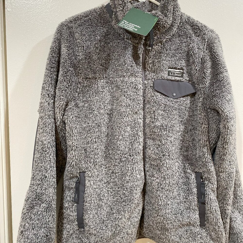 L.L.Bean Hi-Pile Fleece Jacket - Women's Petite Size Medium (New with Tags)